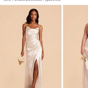 Birdy Grey lydia dress champagne